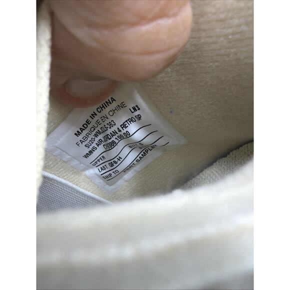 Size 5 - Jordan 4 SP x Off-White Mid Sail W FRST Sample - Picture 6 of 6